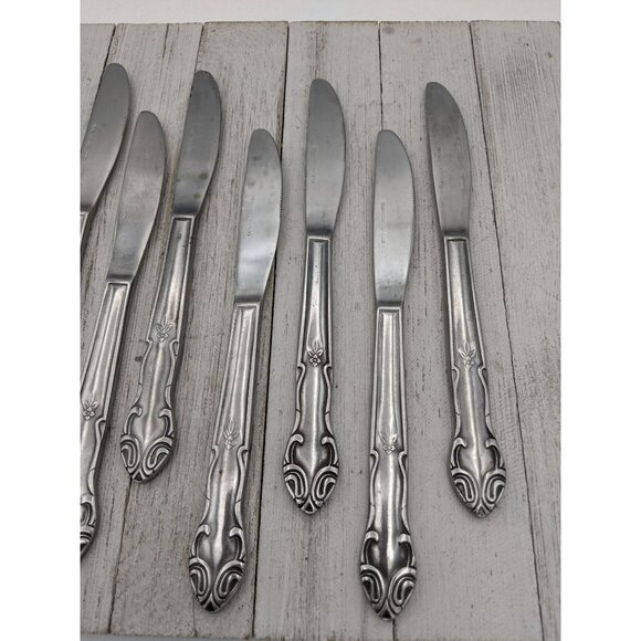 Ekco EKS35 Silverware Flatware Lot Of 21 Pieces Stainless Korea - Picture 9 of 10